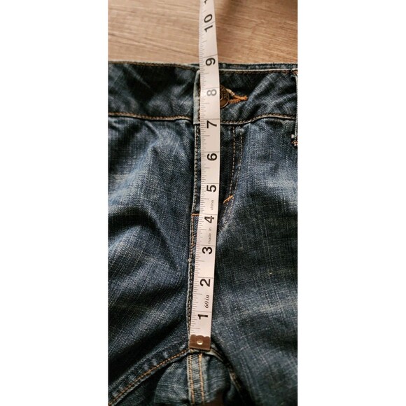 Y2K Empyre Gretel Lo Rise Bootcut Jeans Juniors 13 Women’s 10/12 Skater Denim - Picture 7 of 8